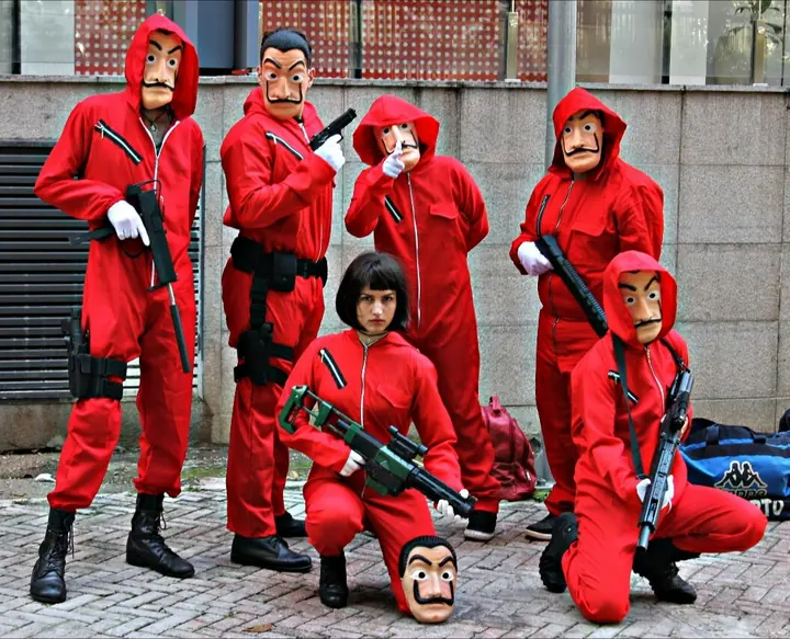 Cosplay de Assaltantes (La Casa de Papel)