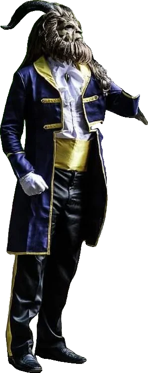 Wayne Mendes caracterizado como Fera