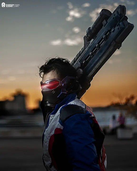 Cosplay de Soldado 76 (Overwatch)