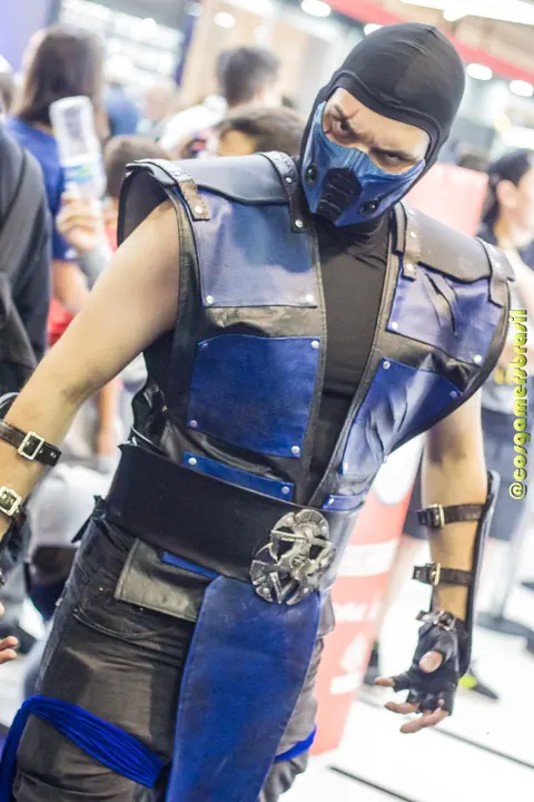 Cosplay de Sub-Zero (Mortal Kombat)